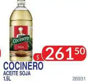 Masivos Cocinero Aceite Soja 1.5L oferta