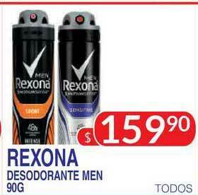 Masivos Rexona Desodorante Men 90g oferta