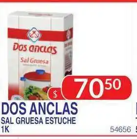 Masivos Don Anclas Sal Gruesa Estuche 1k oferta