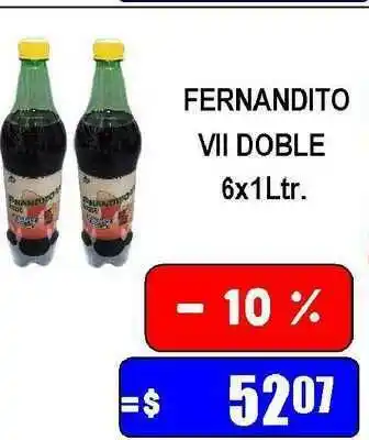 Dulcenter Fernandito Vii Doble 6x1ltr oferta