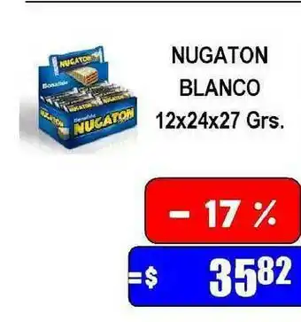 Nugaton Blanco 12x24x27grs