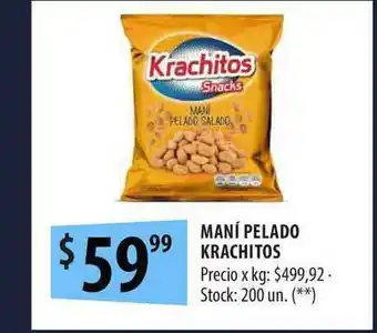Punto Mayorista Maní Pelado Krachitos oferta