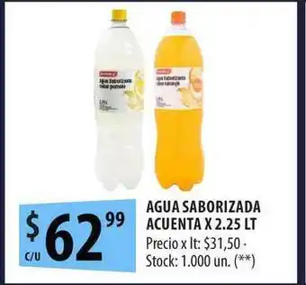 Punto Mayorista Agua Saborizada Acuenta x 2.25lt oferta