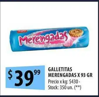 Punto Mayorista Galletitas Merengadas x 93gr oferta