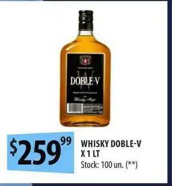 Punto Mayorista Whisky Doble-v X 1 Lt oferta