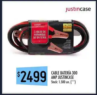 Punto Mayorista Cable Batería 300 Amp Justincase oferta
