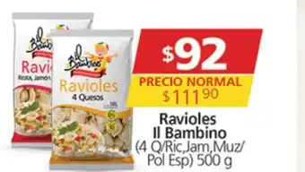 Supermercados Aiello Ravioles ll Bambino 500g oferta