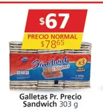 Supermercados Aiello Galletas Pr. Precio Sandwich 303 g oferta