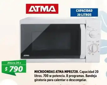 Atma Microondas 20 Atma MPR1720