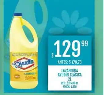 Supermercados Todo Lavandina Ayudín Clásica 2l oferta