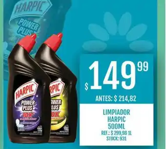 Supermercados Todo Limpiador Harpic 500ml oferta