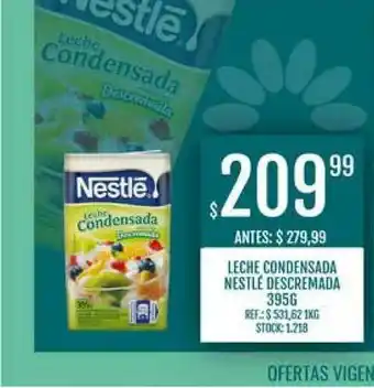 Supermercados Todo Leche Condensada Nestlé Descremada 395g oferta