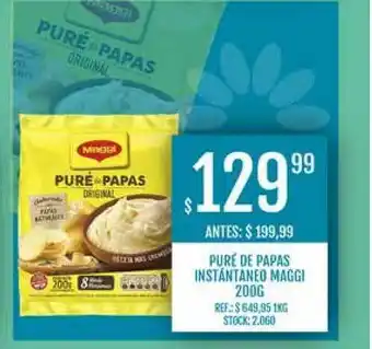 Supermercados Todo Puré De Papas Instántaneo Maggi 200g oferta