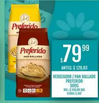 Rebozador Pan Rallado Preferido 500g