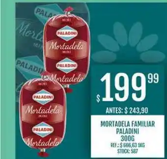 Supermercados Todo Mortadela Familiar Paladini 300g oferta