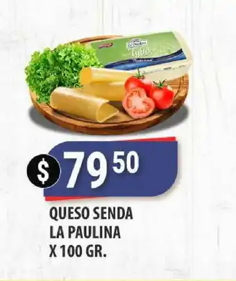 Supermercados Mayor Queso Senda La Paulina x 100gr oferta