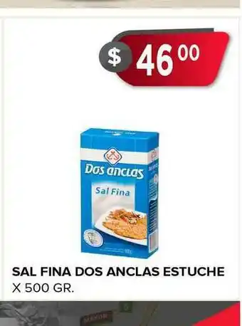 Sal Fina Dos Anclas Estuche x 500gr