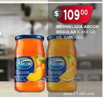Supermercados Mayor Mermelada Arcor Regular x 454gr oferta