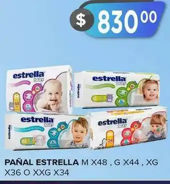 Supermercados Mayor Pañal Estrella x 360 oferta