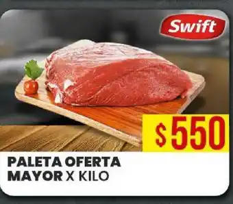 Supermercados Mayor Paleta Oferta Mayor Swift oferta
