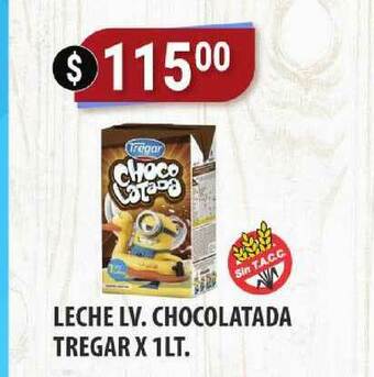 Supermercados Mayor Leche Lv. Chocolatada Tregar x 1lt oferta