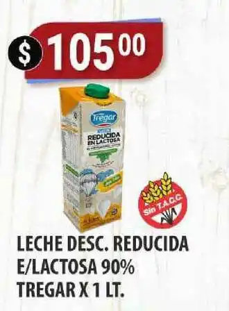 Supermercados Mayor Leche Desc. Reducida E Lactosa 90% Tregar oferta