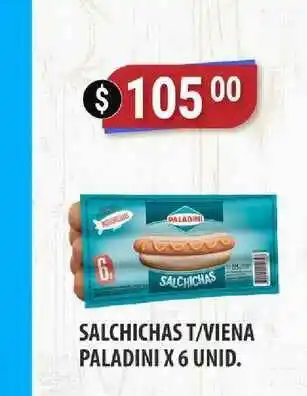 Supermercados Mayor Salchichas T Viena Paladini x 6unid oferta
