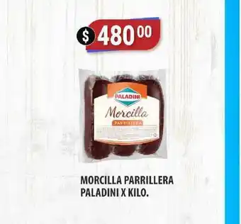 Supermercados Mayor Morcilla Parrillera Paladini oferta