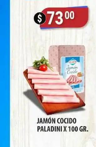 Supermercados Mayor Jamón Cocido Paladini x 100gr oferta
