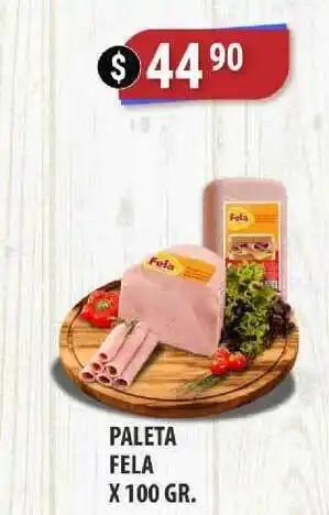 Supermercados Mayor Paleta Fela x 100gr oferta