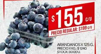 Supermercados DIA Arandanos oferta