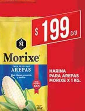 Supermercados DIA Harina Para Arepas Morixe x 1 kg oferta