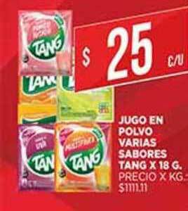 Supermercados DIA Jugo En Polvo Varias Sabores Tang x 18 g oferta