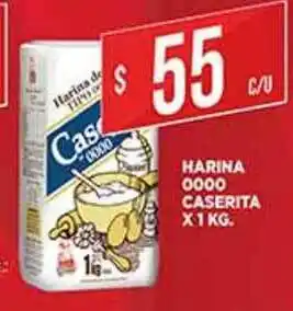 Supermercados DIA Harina 0000 Caserita x 1 kg oferta
