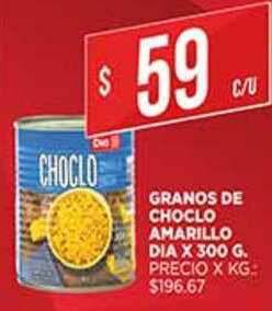 Supermercados DIA Granos De Choclo Amarillo Dia x 300 g oferta
