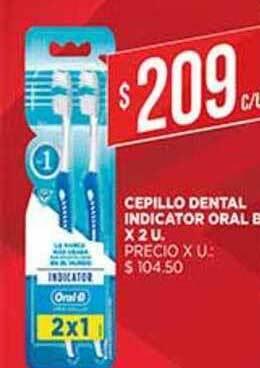 Supermercados DIA Cepillo Dental Indicator Oral B x 2 u oferta