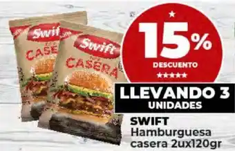 Supermayorista Vital SWIFT Hamburguesa casera 2u x 120gr oferta