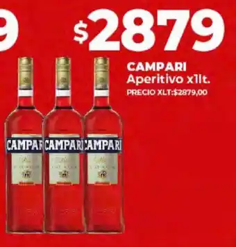 Supermayorista Vital CAMPARI Aperitivo x 1lt. oferta