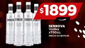 Supermayorista Vital SERNOVA Vodka x 700cc. oferta