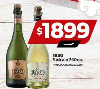Supermayorista Vital 1930 Sidra x 750cc. oferta