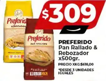 Supermayorista Vital PREFERIDO Pan Rallado & Rebozador x 500gr. oferta