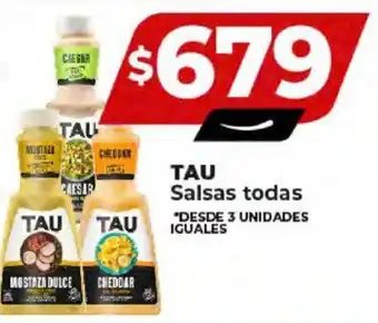 Supermayorista Vital TAU Salsas todas oferta