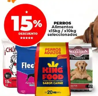 Supermayorista Vital KING FOOD Perros Alimentos x 15kg /10kg seleccionados oferta