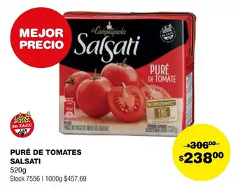 Atomo Conviene PURÉ DE TOMATES SALSATI 520g oferta