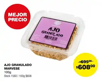 Atomo Conviene AJO GRANULADO MARVESE 100g oferta