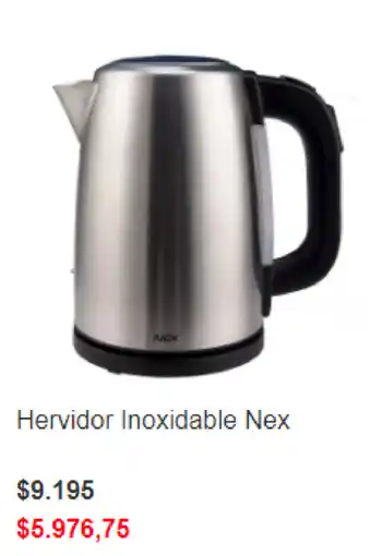 Easy Hervidor Inoxidable Nex oferta