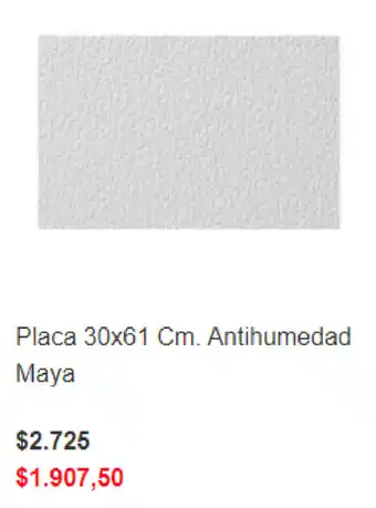 Easy Placa 30x61 Cm. Antihumedad Maya oferta