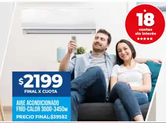 Supermayorista Vital Aire Acondicionado Frío-Calor 3000 - 3450w oferta