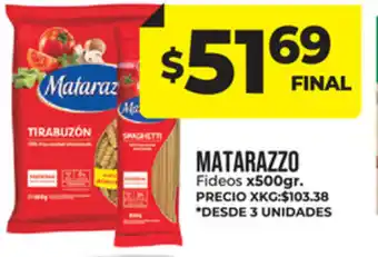 Supermayorista Vital Matarazzo Fedeos x 500gr. oferta