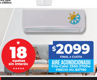 Supermayorista Vital Aire Acondicionado Frio-Calor 2300 - 2700w oferta